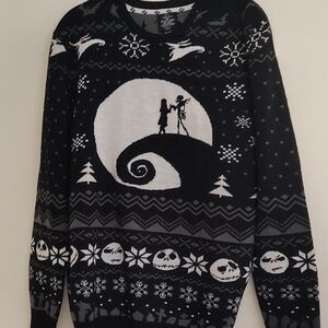 Disney's Nightmare Before Christmas Medium men's Knit sweater